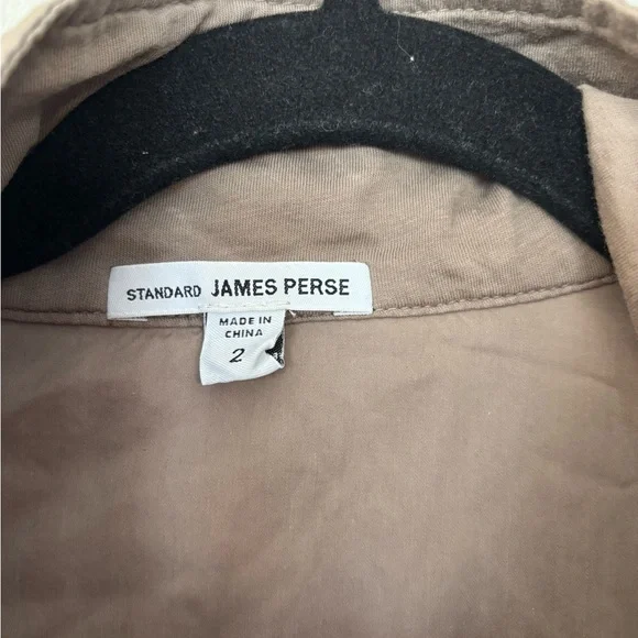 James Perse Olive Utility Jacket - Picture 5 of 6